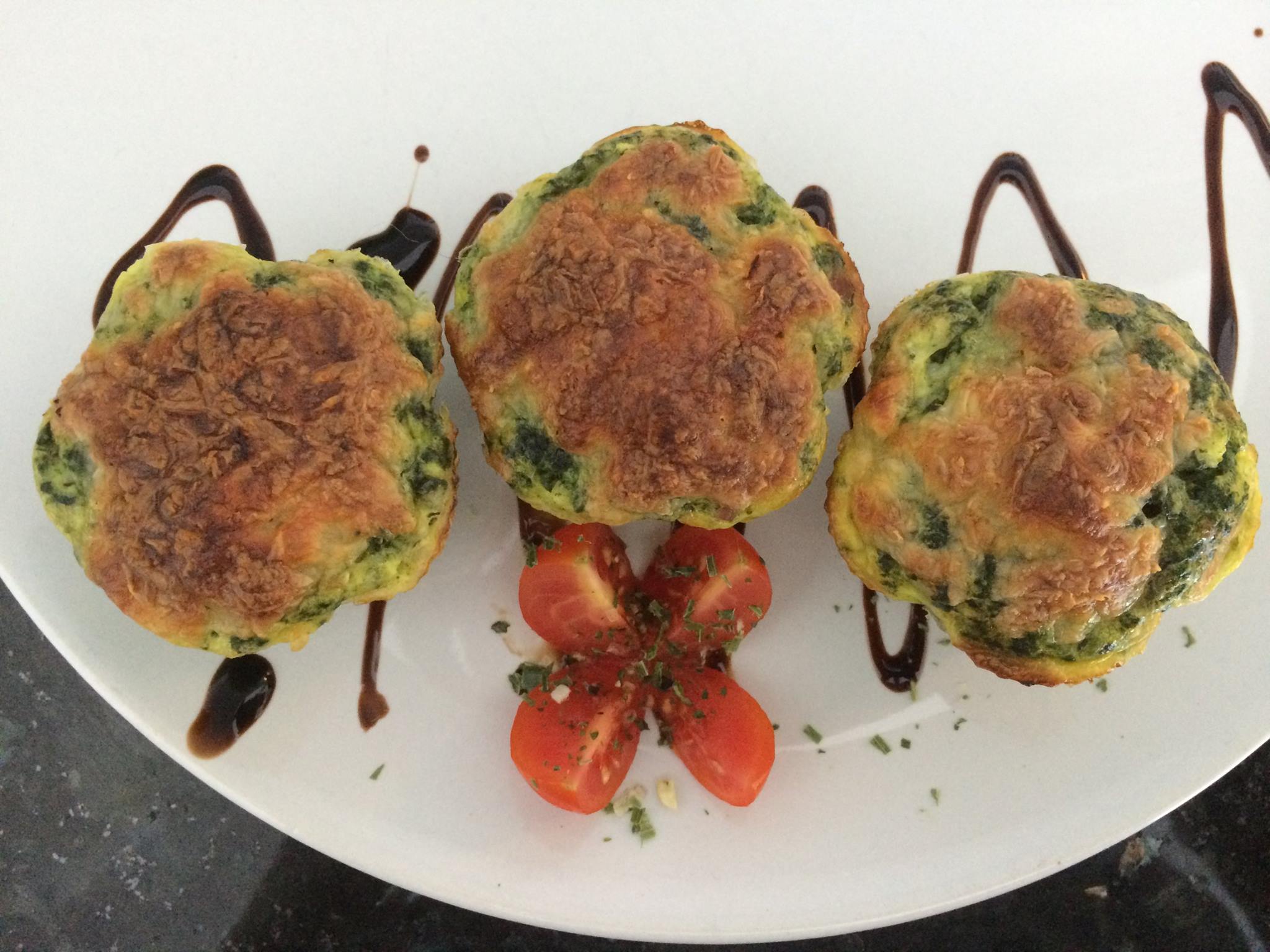 Spinatmuffins