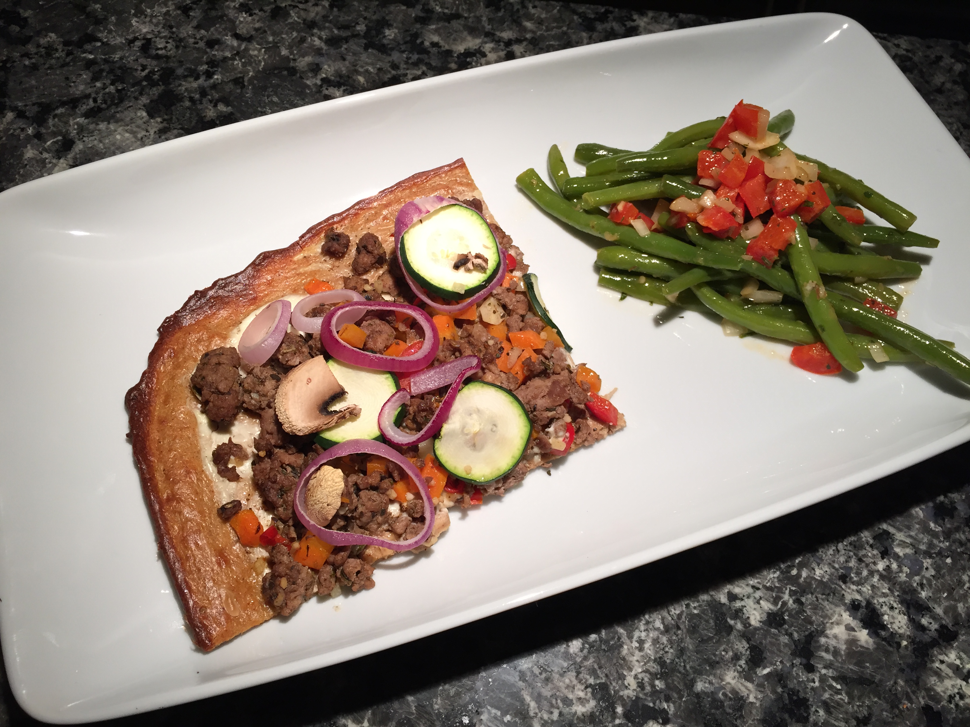 Hackfleisch-Quiche