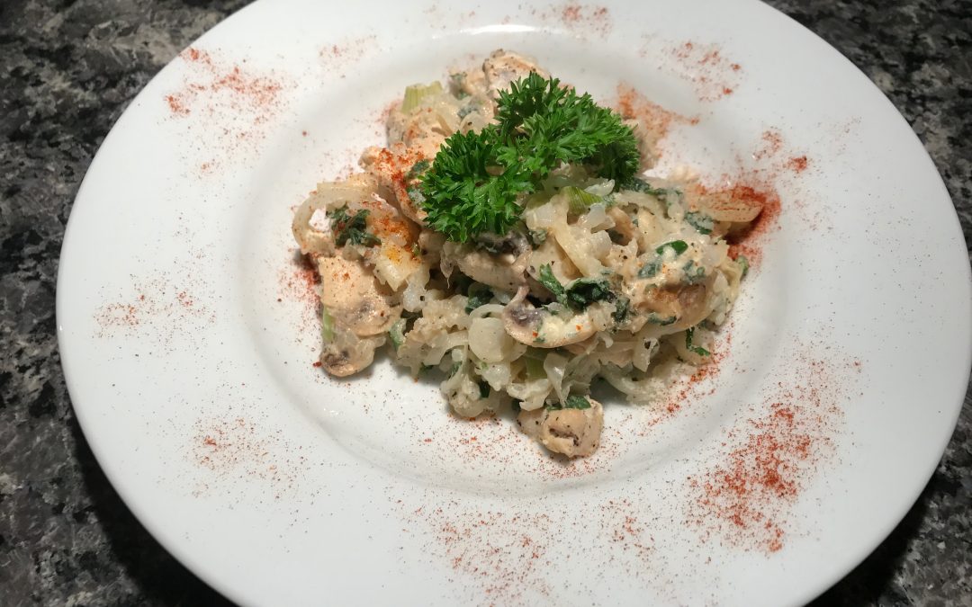 Hähnchen-Senf-Pfanne